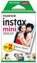 Картриджи Fujifilm Instax Mini Glossy 2 упаковки 20 фото (120 фото)