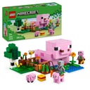 LEGO MINECRAFT HÁZ MALAC BÁSTYA ÉPÍTŐKOCKA SZETT 238 DB-OS.