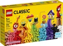 LEGO Classic Стопка блоков Большой набор разноцветных кубиков, 1000 штук. 11030