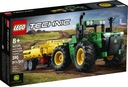 LEGO Technic Traktor John Deere 9620R 4WD 42136 Materiál plast