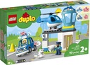 LEGO Duplo 10959 Policajná stanica a vrtuľník Informácie týkajúce sa bezpečnosť a súlad produktu Nevhodné pre deti do určitého veku.