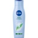 Nivea 2in1 Express 250 ml dla kobiet Szampon do włosów Typ włosów do każdego typu włosów