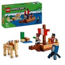 LEGO MINECRAFT HAJÓÚT KALÓZHAJÓ ÉPÍTŐKOCKA SZETT