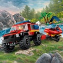 LEGO City 60412 Внедорожная пожарная машина с лодкой