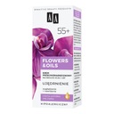 AA Flowers & Oils 55+ Krém proti vráskam na očné okolie a pery - Druh deň a noc