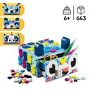LEGO DOTS 41805 Kreatívne zvieratko - zásuvka Dominujúca farba viacfarebná