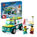 Lego CITY 60403 Karetka i snowboardzista