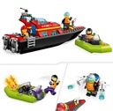 LEGO City 60373 Hasičský čln Hmotnosť (s balením) 0.354 kg