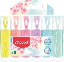 Набор маркеров Maped Pastel 6 цветов
