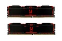 Оперативная память GOODRAM IRDM X DDR4 16 ГБ, 2666 МГц (2x8 ГБ)