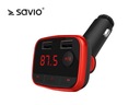 Transmiter FM Savio TR-10 Bluetooth Waga produktu z opakowaniem jednostkowym 0.07 kg