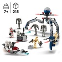 LEGO Star Wars 75372 Bojový balík Clone Trooper a Battle Droid Vek dieťaťa 8 rokov +