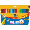 BIC FLAMASTRY VISA 20+4 KOLORY