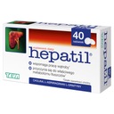 Hepatil 40 tabliet Základná zložka cholín