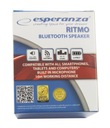 Głośnik Bluetooth FM Ritmo bordowy Esperanza Kod producenta EP115C