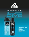 Adidas ICE DIVE darčeková sada pre muža 3 Vianočné produkty Pohlavie muži