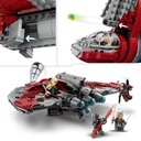 LEGO Star Wars 75362 Raketoplán Jedi T-6 Ahsoki Tano Počet prvkov 601 ks