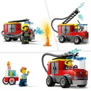 LEGO City 60375 Hasičská stanica a hasičské auto Názov súpravy Remiza strażacka i wóz strażacki