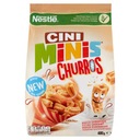 Nestle Cini Minis Churros Płatki śniadaniowe 400 g Waga 0.4 kg
