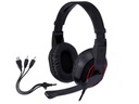 Игровые наушники Gamezone Radian RGB Flow Черный 2 мини-разъема 1 USB