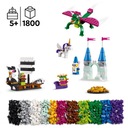 LEGO Classic 11033 Kreatívny vesmír fantázie SADA KOCIEK LEGO Počet prvkov 1800 ks