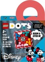 LEGO DOTS č. 41963 - Mickey Mouse a Minnie Mouse - nášivka + ADRESÁR 2024 Druh sada