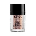 Jediný tieň NYX Professional Makeup Sypký metalický MGLI04 Povrch kovové