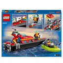 LEGO City 60373 Hasičský čln Informácie týkajúce sa bezpečnosť a súlad produktu Nevhodné pre deti do 36 mesiacov