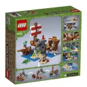 LEGO MINECRAFT 21152 ПРИКЛЮЧЕНИЯ НА ПИРАТСКОМ КОРАБЛЕ — НОВИНКА