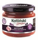 Kotlinský kečup s kúskami zeleniny cesnak 310g set 6 x 310g Značka inny