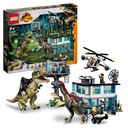 LEGO Jurský svet 76949 Útok giganotosaura a terizinosaura Informácie týkajúce sa bezpečnosť a súlad produktu Nevhodné pre deti do 36 mesiacov