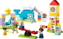LEGO DUPLO 10991 Игровая площадка, буквы, цифры, большие кубики для детей 2, 3, 4 лет