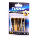 LR06 AA БАТАРЕЯ TINKO В БЛИСТЕРНОЙ УПАКОВКЕ ИЗ 4 ШТ.