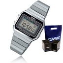 Strieborné hodinky Casio Vintage A700WE-1AEF v retro štýle Druh digitálný