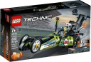 LEGO TECHNIC 42103 DRAGSTER Гоночный хот-род 2 в 1