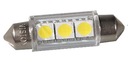 АВТОМОБИЛЬНАЯ ЛАМПОЧКА C5W 3 SMD LED 12V ТРУБКА 41MM