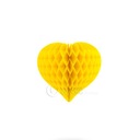 Сотовидный фонарь HEART YELLOW 20см СОТОВЫЙ