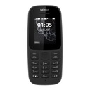 Mobilný telefón Nokia 105 4 MB / 4 MB čierny OUTLET Uhlopriečka obrazovky 1.77"