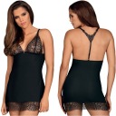 Сорочка Obsessive Chiccanta + стринги S/M