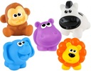 РЕЗИНОВЫЕ ИГРУШКИ JUNGLE FRIENDS ВОДЯНАЯ ВАННА SMILY