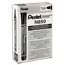 ПЕРМАНЕНТНЫЙ МАРКЕР Pentel N850 круглый ЧЕРНЫЙ 12x