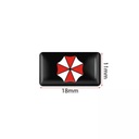 ЛОГОТИП 3D Эмблема ЗОНТИК RESiDENT EVIL 18x11мм