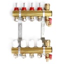 РАСПРЕДЕЛИТЕЛЬ НАПОЛЬНОГО ОТОПЛЕНИЯ 10 КОНТУР НАПОЛЬНОГО ОТОПЛЕНИЯ С PEX ADAPTERAM 16