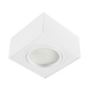 GX53 ПОДВИЖНЫЙ БЕЛЫЙ ФИТИНГ С КВАДРАТНОЙ ПОВЕРХНОСТЬЮ