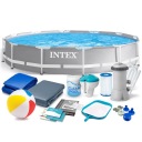 Каркасный садовый бассейн INTEX 366x76 16в1 КОМПЛЕКТ