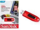 Флеш-накопитель SANDISK CRUZER ULTRA 32 ГБ USB 3.0 красный