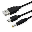 USB-кабель постоянного тока 2 в 1 Y для PSP SLIM 2000, 3000–3004