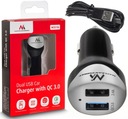 Автомобильное зарядное устройство Maclean Fast USB QC 3.0
