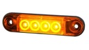 Светодиодный габаритный фонарь ORANGE SLIM