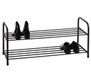 ПОЛКА ДЛЯ ОБУВИ СТОЙКА ДЛЯ ОБУВИ ШКАФ МЕТАЛЛИЧЕСКАЯ ПОДСТАВКА-ОРГАНИЗАТОР 2 ПОЛКИ